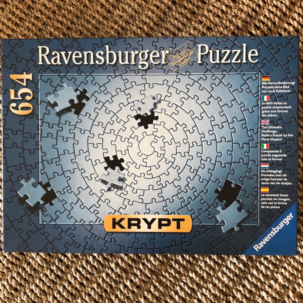 2for$20🟠Ravensburger 654 pieces Krypt Puzzle -